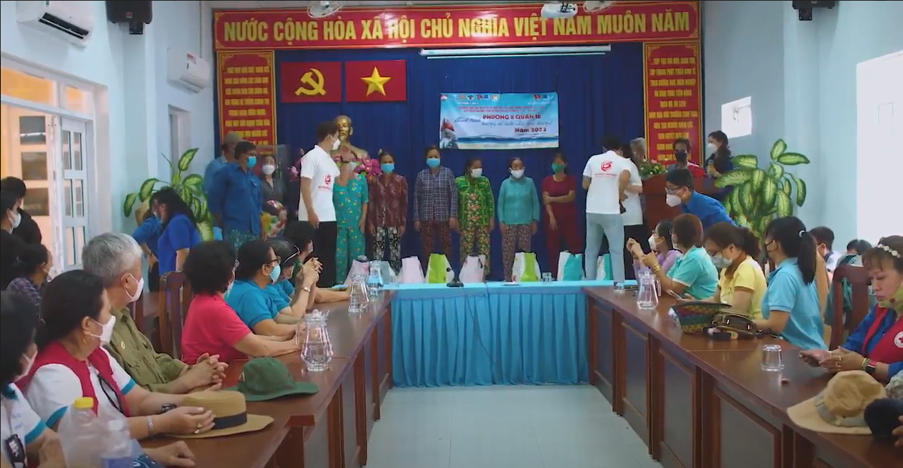 từ thiện tại Cần Giờ