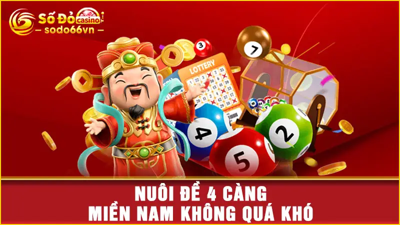 Nuôi đề 4 càng miền Nam không quá khó