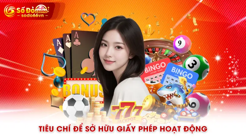 Tiêu chí để sở hữu giấy phép hoạt động