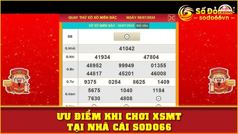 Ưu điểm khi chơi XSMT tại nhà cái SODO66